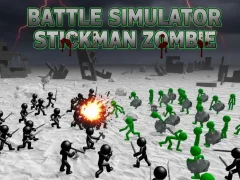 Παιχνίδι Battle Simulator Stickman Zombie σε απευθείας σύνδεση