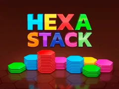 Παιχνίδι Hexa Stack σε απευθείας σύνδεση
