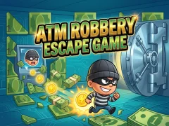 Παιχνίδι ATM Robbery Escape Game σε απευθείας σύνδεση