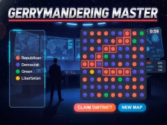 Παιχνίδι Gerrymandering Master σε απευθείας σύνδεση