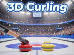 Παιχνίδι 3D Curling σε απευθείας σύνδεση