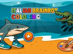 Παιχνίδι Ιταλική χρωματισμός Brainrot σε απευθείας σύνδεση