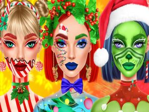 Παιχνίδι Ellie Christmas Makeup σε απευθείας σύνδεση