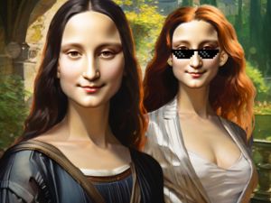 Παιχνίδι Πειράματα μόδας Mona Lisa σε απευθείας σύνδεση