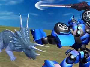 Παιχνίδι Jurassic Dinosaur Mech Battle σε απευθείας σύνδεση
