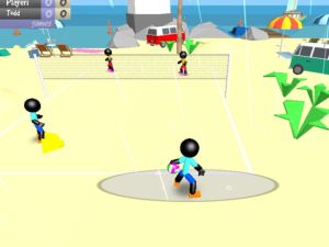 Παιχνίδι Stickman Beach Volleyball σε απευθείας σύνδεση