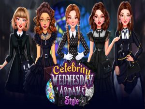 Παιχνίδι Διασημότητα Τετάρτη Addams Style σε απευθείας σύνδεση