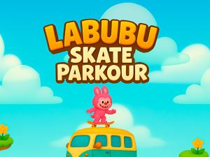 Παιχνίδι Labubu Skate Parkour σε απευθείας σύνδεση