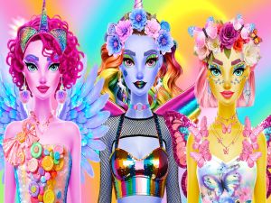 Παιχνίδι Εκθαμβωτικό μακιγιάζ Divas σε απευθείας σύνδεση