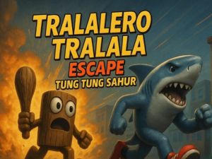 Παιχνίδι Tralalero Tralala Escape Tung Tung Sahur σε απευθείας σύνδεση