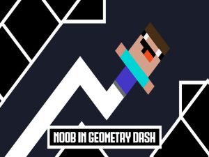 Παιχνίδι Noob στην παύλα γεωμετρίας σε απευθείας σύνδεση