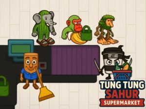 Παιχνίδι Tung tung supermarket sahur σε απευθείας σύνδεση