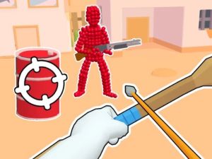 Παιχνίδι Stickman Archer: Σκοποβολία βέλη σε κόκκινα σε απευθείας σύνδεση