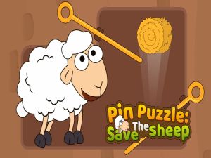 Παιχνίδι Pin Puzzle Αποθηκεύστε τα πρόβατα σε απευθείας σύνδεση