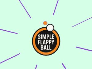 Παιχνίδι Απλή μπάλα Flappy σε απευθείας σύνδεση