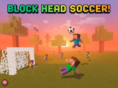 Παιχνίδι Block Head Soccer σε απευθείας σύνδεση