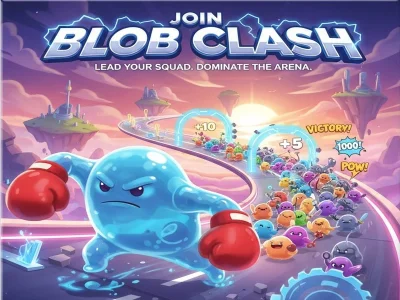 Παιχνίδι Εγγραφείτε στο Blob Clash σε απευθείας σύνδεση