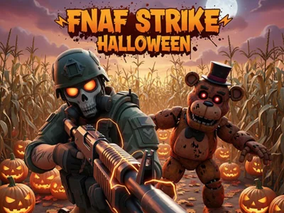 Παιχνίδι FNAF Strike Halloween σε απευθείας σύνδεση Παιχνίδι FNAF Strike Halloween σε απευθείας σύνδεση
