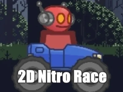 Παιχνίδι 2D Nitro Race σε απευθείας σύνδεση