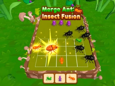 Παιχνίδι Merge Ant: Insect Fusion σε απευθείας σύνδεση