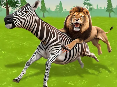 Παιχνίδι Lion Family Sim Online σε απευθείας σύνδεση