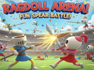 Παιχνίδι Ragdoll Arena! Διασκεδαστική Μάχη με δόρυ! σε απευθείας σύνδεση