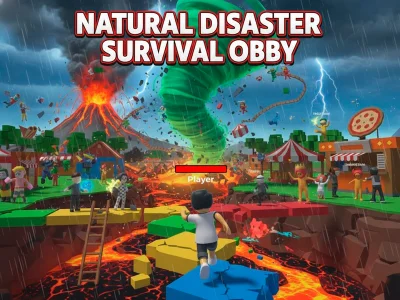 Παιχνίδι Natural Disaster Survival Obby σε απευθείας σύνδεση