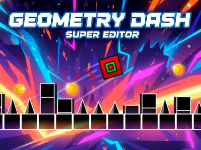 Παιχνίδι Geometry Dash: Super Editor σε απευθείας σύνδεση