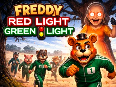 Παιχνίδι Freddy Red Light Πράσινο φως σε απευθείας σύνδεση