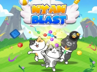 Παιχνίδι Nyan Blast σε απευθείας σύνδεση