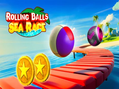 Παιχνίδι Rolling Balls Sea Race σε απευθείας σύνδεση