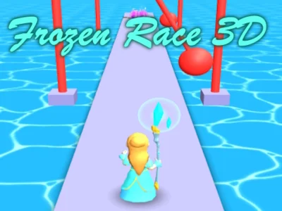 Παιχνίδι Frozen Race 3D σε απευθείας σύνδεση