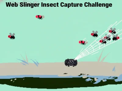 Παιχνίδι Web Slinger Insect Capture Challenge σε απευθείας σύνδεση