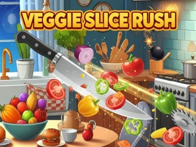 Παιχνίδι Veggie Slice Rush σε απευθείας σύνδεση