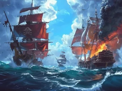 Παιχνίδι Pirate Ships: Build and Fight σε απευθείας σύνδεση Παιχνίδι Pirate Ships: Build and Fight σε απευθείας σύνδεση