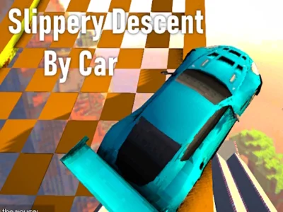 Παιχνίδι Slippery Descent By Car σε απευθείας σύνδεση