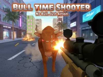 Παιχνίδι Bull Time Shooter σε απευθείας σύνδεση