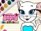 Παιχνίδι Βιβλίο Ζωγραφικής Talking Angela σε απευθείας σύνδεση