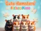Παιχνίδι Κομμάτι εικόνας Cute Hamsters σε απευθείας σύνδεση