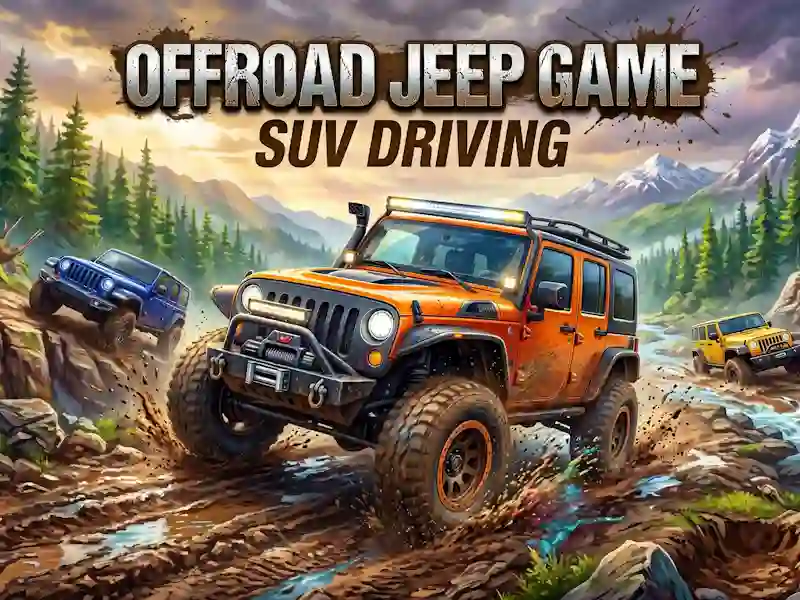 Παιχνίδι Offroad Jeep Game SUV Driving σε απευθείας σύνδεση