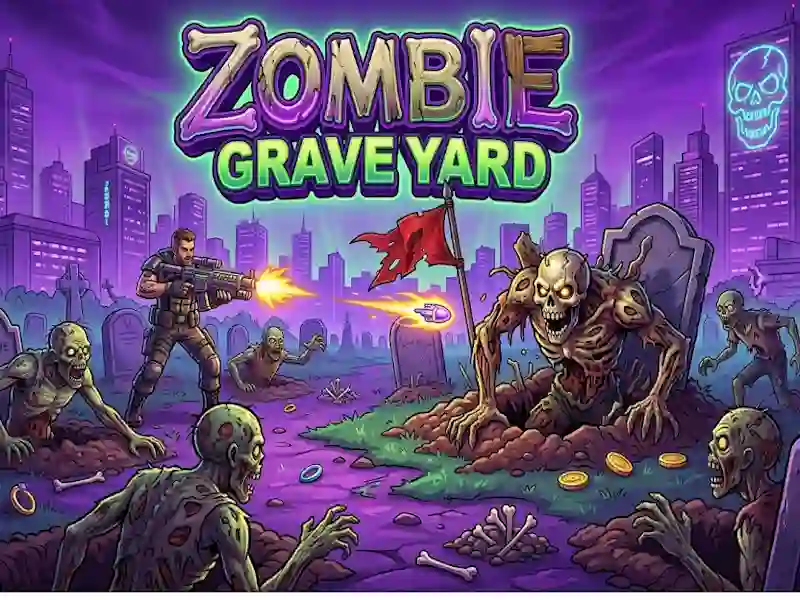 Παιχνίδι Zombie Grave Yard σε απευθείας σύνδεση