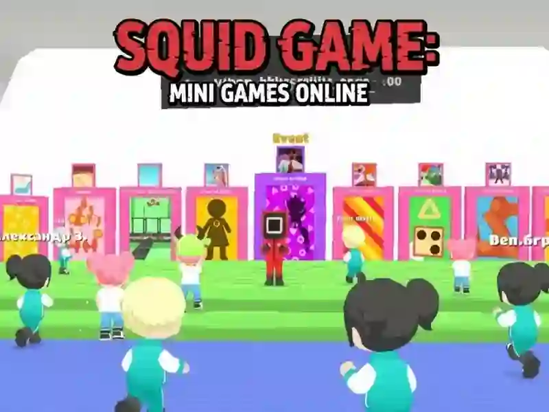 Παιχνίδι Squid Game: Mini Games Online σε απευθείας σύνδεση Παιχνίδι Squid Game: Mini Games Online σε απευθείας σύνδεση