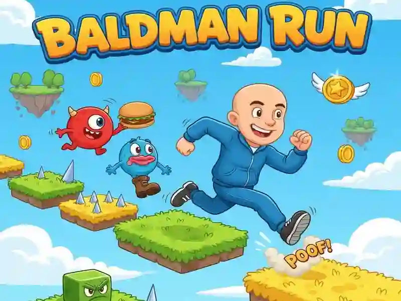 Παιχνίδι Baldman Run σε απευθείας σύνδεση