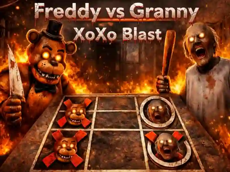 Παιχνίδι Freddy vs Granny XoXo Blast σε απευθείας σύνδεση