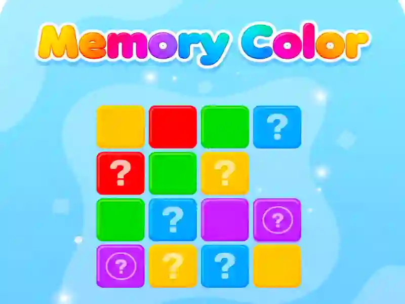 Παιχνίδι Memory Color σε απευθείας σύνδεση