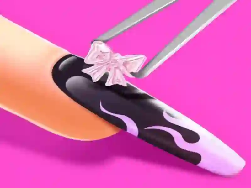 Παιχνίδι 3D ακρυλικό νυχιών: Παιχνίδι τέχνης νυχιών σε απευθείας σύνδεση