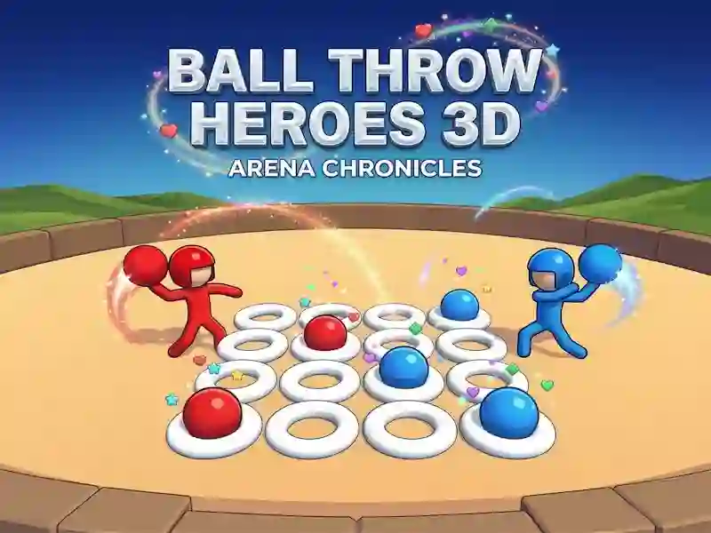 Παιχνίδι Ball Throw Heroes 3D σε απευθείας σύνδεση