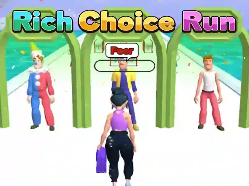 Παιχνίδι Rich Choice Run σε απευθείας σύνδεση