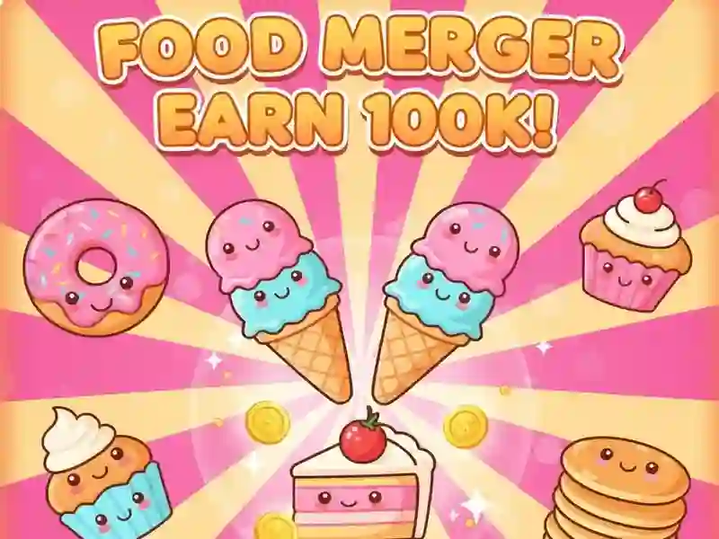 Παιχνίδι Food Merger Κερδίστε 100 χιλιάδες! σε απευθείας σύνδεση