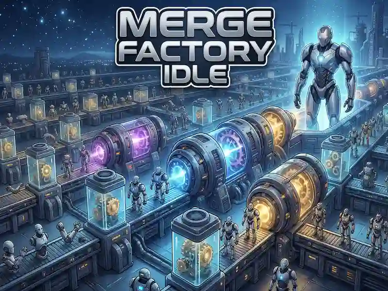 Παιχνίδι Συγχώνευση Factory Idle σε απευθείας σύνδεση